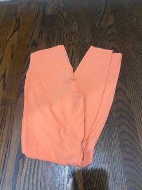 lululemon athletica Coral Orange High-Rise Leggings